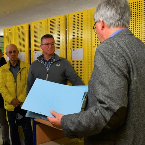 Serviceveranstaltung für Vereinsarchivare im Archiv