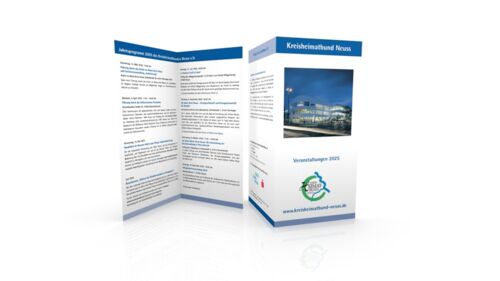 Kreisheimatbund Flyer Jahresprogramm 2025